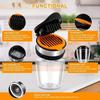 Press Type Strawberry Cutter 304 Stainless Steel Vegetable Chopper Red Dates Slicer  Kitchen Gadget