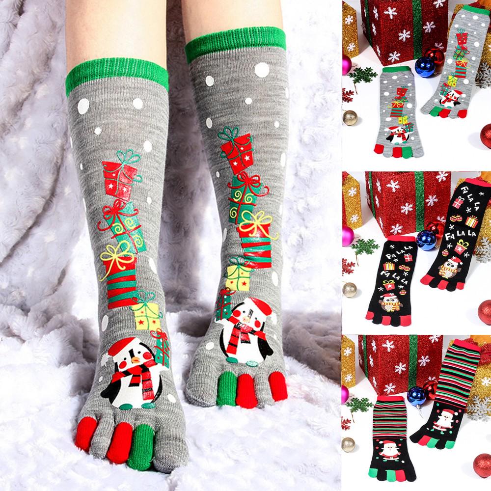 10 Paia Di Calzini Natalizi Per Bambini 1-3 Anni - Fantasie Pupazzo Di Neve, Renna, Babbo Natale, In Cotone Morbido, Multicolore