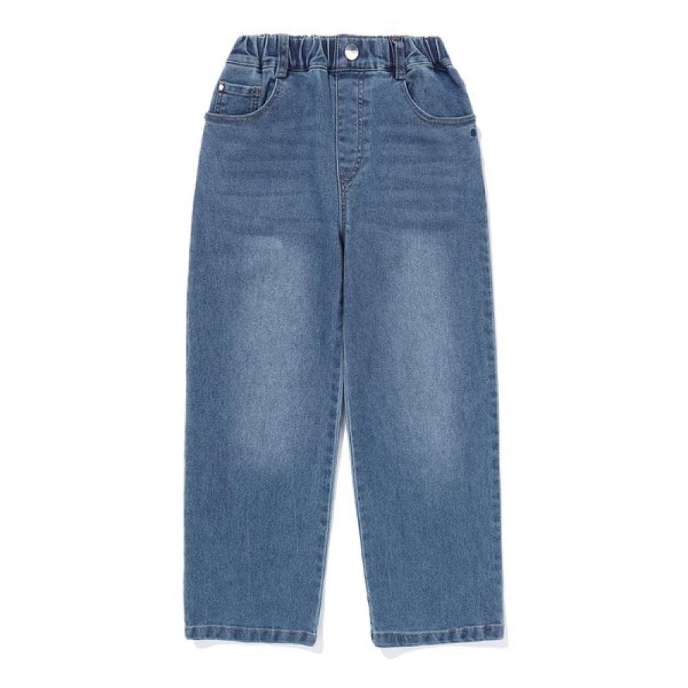 The Coffee Bean   Tea Leaf Blue Washing Straight Denim Ba11pt01bu