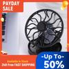 Solar Powered Cooling Fan Clip-On Mini Solar Ventilator Beach Outdoors Cooling Fan Clip-On Ventilator Home Appliances