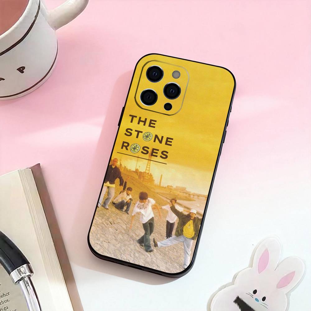 The Stone Roses Band  Phone Case Silicone Soft For IPhone 17,16,15,14,13,12,11,XS,Plus Pro Max