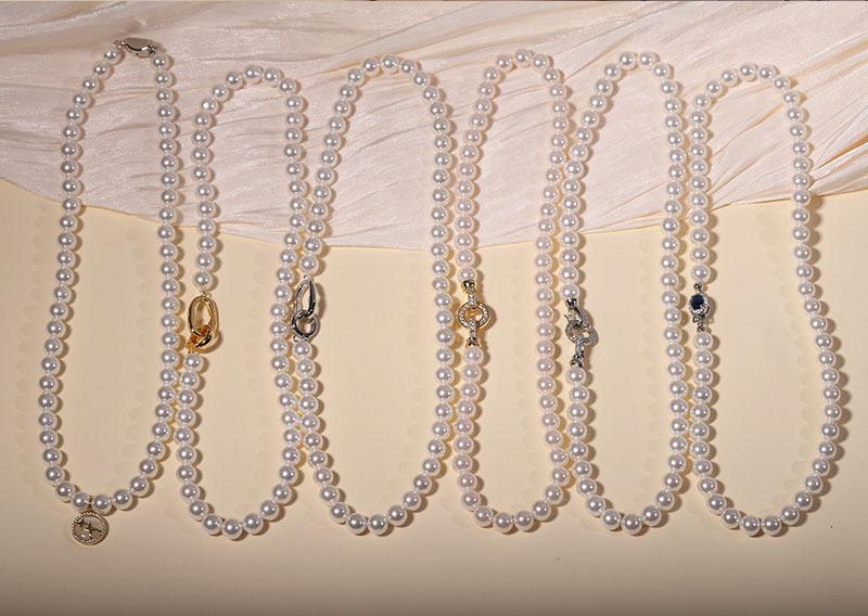 Natural Shell Pearl Necklace - Women's Clavicle Chain Set for Mother's Day Gift