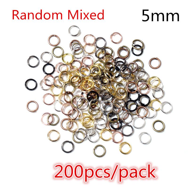 50-200pcs DIY Jewelry Making Accessories Findings Earring Hooks/Jump Rings/Lobster Clasps Craft Jewelry Findings