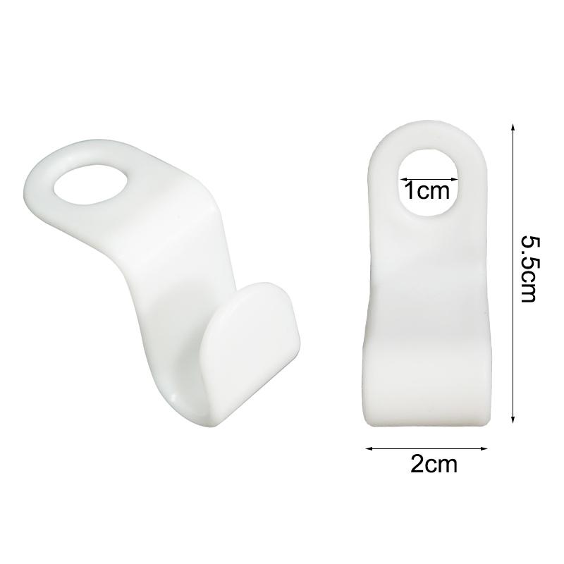 30/60pcs Clothes Hangers Connector Hooks Cascading Hooks Bedroom Closets Space Saving Connection Hooks Clothes Organizer Hangers