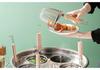 Large-Capacity Commercial Gas Noodle Cooker, Thickened Stainless Steel, Scalding Pot, Soup Barrel, Mala Tang Cooking Pot.