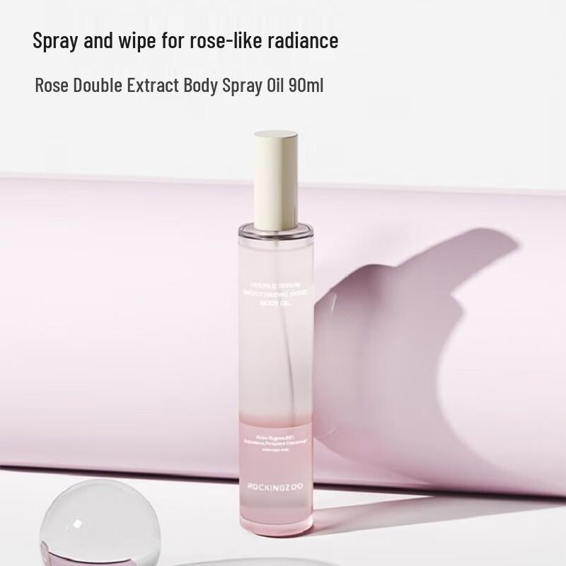 Rock Zoo Dual-Extract Rose Body Essence Oil