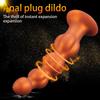 Soft Anal Beads Anal Plug Big Anal Butt Plug Training Expansion Dilator Prostate Massager G Spot Clitoris Stimulator for Gay Men Women Adult Sex Toys