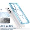 SAMA56 Bright Shadow Magnetic Phone Case for SAMS26ULTRA - Transparent, Anti-Fall Protection
