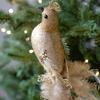 Christmas Tree Decoration Feather Bird Decor Vibrant Holiday Decor Bright Colors