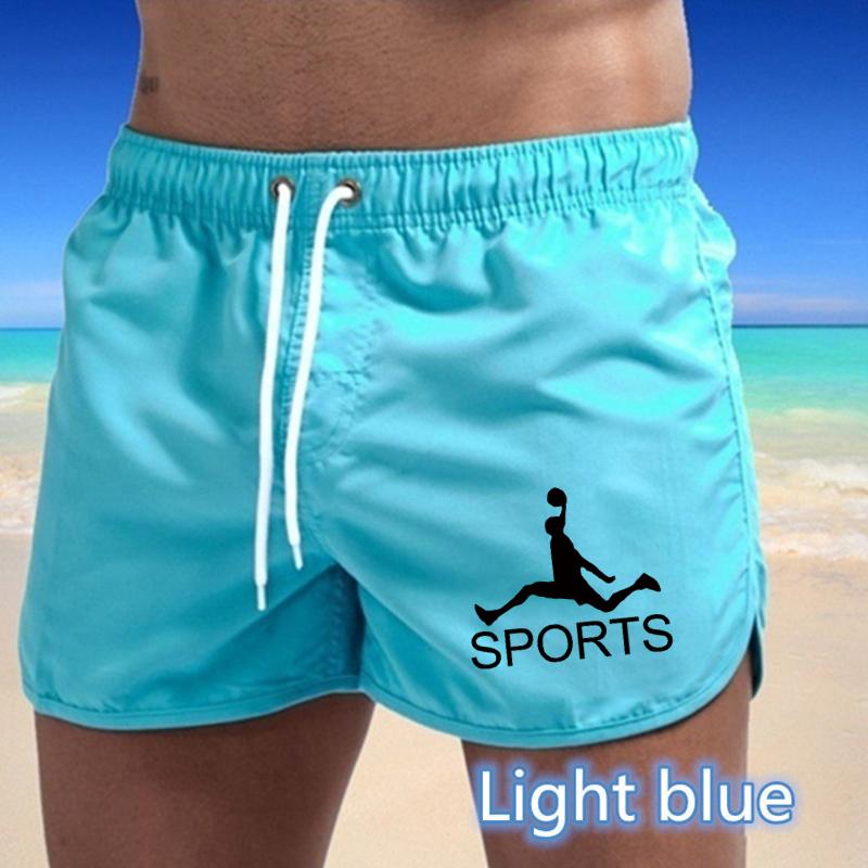 BBK-32 2025 Summer Men's Quick-Drying Swim Trunks Sports Pants Swimwear Beach Shorts Jogging Shorts