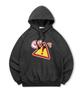 [Non-Fleece Or Fleece] Cursion Print Hooded Sweatshirt (C Type)