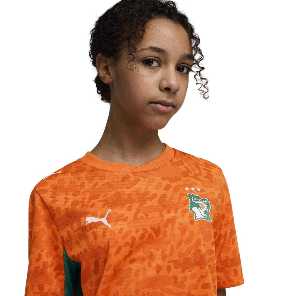 Puma Childrens/Kids World Cup 2026 Ivory Coast FC Football Shirt