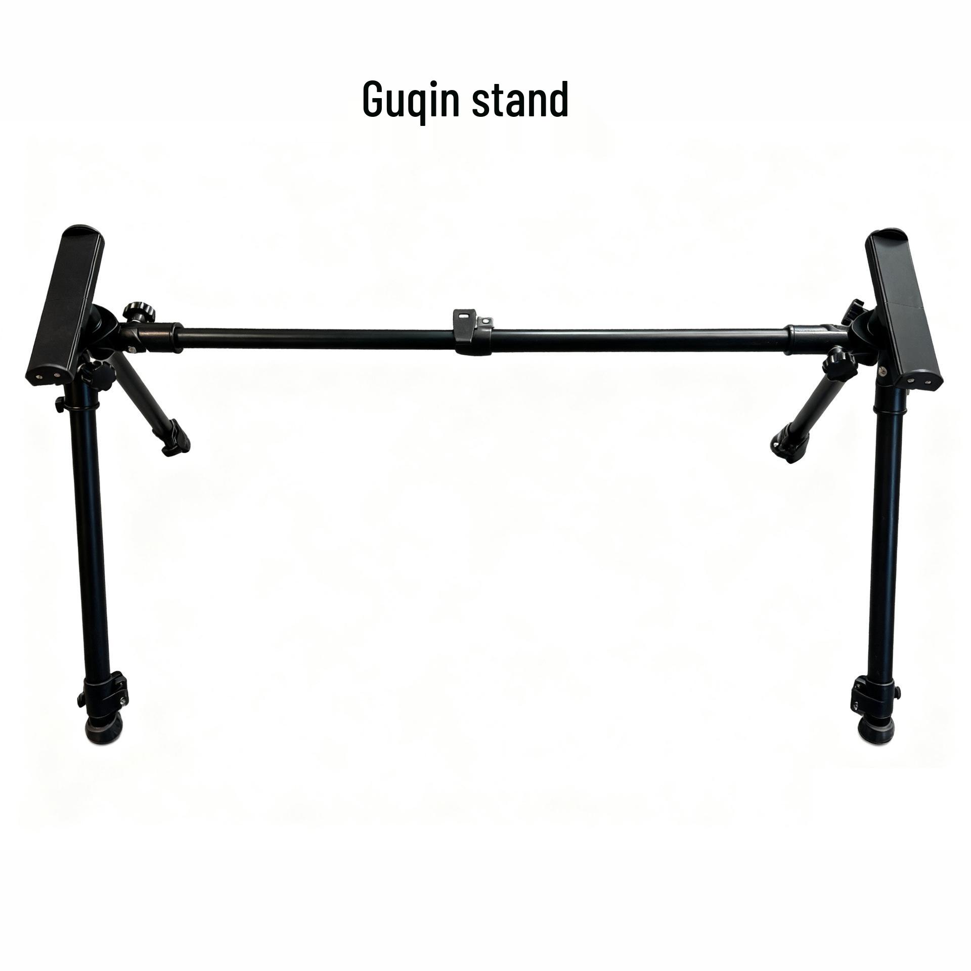 Foldable Adjustable Portable Guzheng Stand, Stable and Reliable Keyboard Support Aluminum