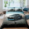 Racing Car Printed Duvet Cover With Pillowcase Bedding Set Single Double Twin Full Queen King Size 2/3Pcs Polyester Quilt Cover