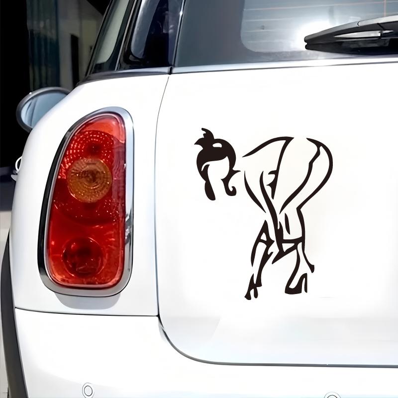 Tempting lady with panties lifted Decals creative&funny stickers for cartoon fans&lover,high quality for car trucks motorcycles