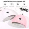 Mini1 USB 36W Macchina per fototerapia per unghie 12 LED UV Lampada di essiccazione per la polimerizzazione del gel Strumento professionale per manicure Attrezzatura per salone