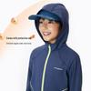 Onmygame Kinder Kapuzenjacke mit Fleece-Gefühl, schnelltrocknend