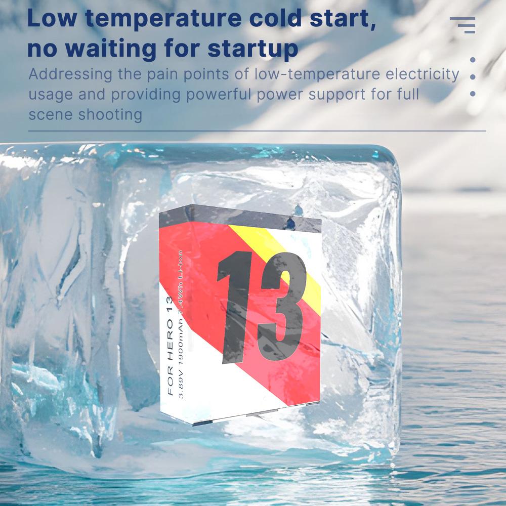 Tragbare Aufbewahrungsbox Ladegerät für GoPro Hero 13 Canmera Akkuladefach für Go Pro Action Kamera Zubehör