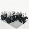 Medieval Roman Dynasty Commander Golden Warrior Spartan Solider Hawk Princess King Dragon Knight War Horse Figure Block Kids  Children Toy