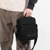 Nylonová crossbody taška s horním uchem a přední kapsou na zip pro muže i ženy pro každodenní použití