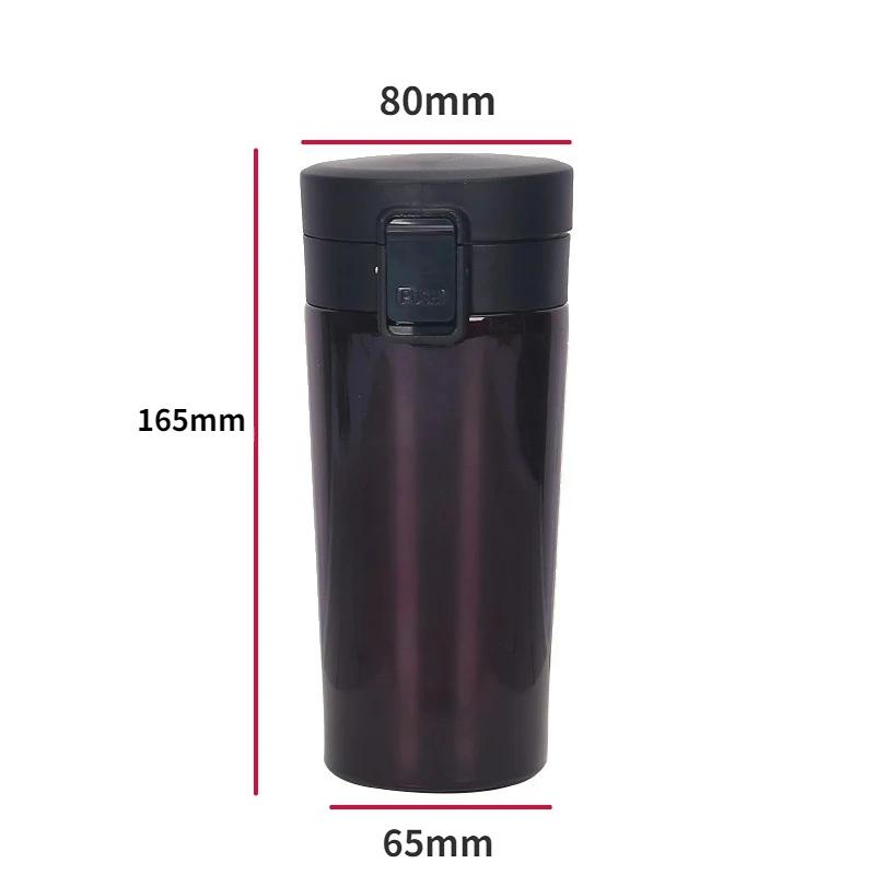 0.51L Thermal Mug Double Wall 304 Stainless Steel Coffee Cup Vacuum Flask Thermos Water Bottle Tea Coffee Leak-proof Thermos Mug