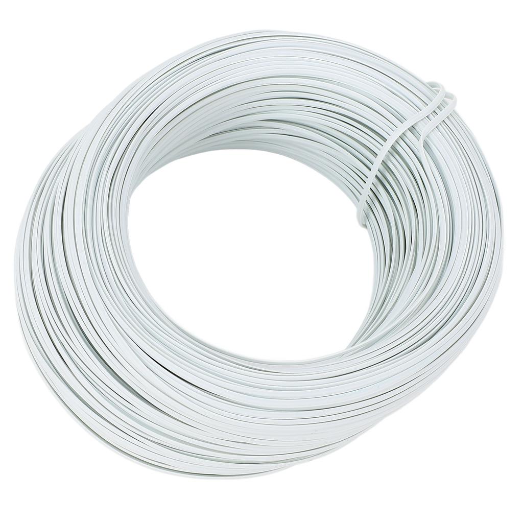 Reinforcing Steel Tying Wire 0.55 Flat Type 85m Length Galvanised Iron and PVC   Tie Wire