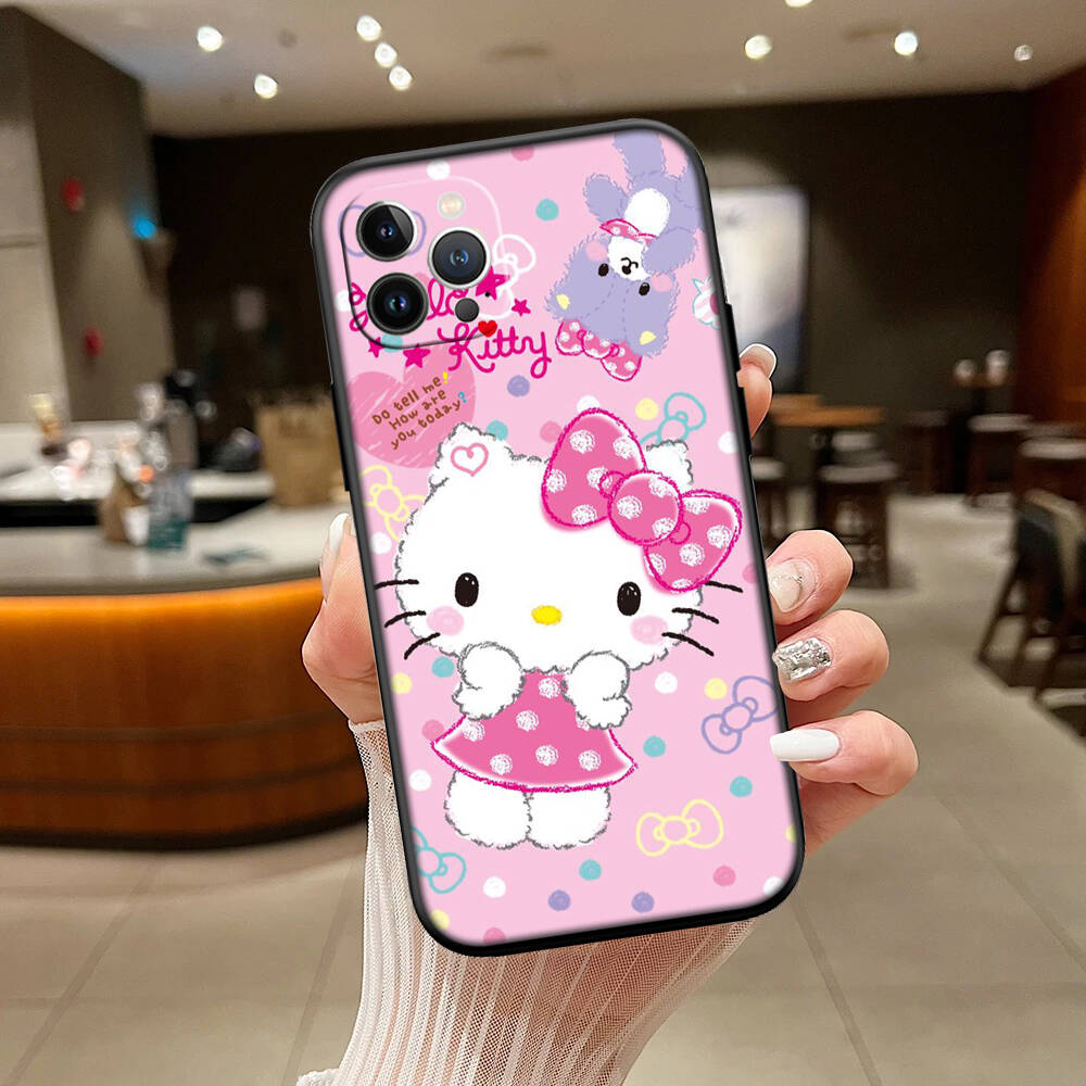 Cute Hello kitty New Phone Case for Samsung S20 S21 S22 S23 S24 FE Ultra Plus Lite S21S A07 A17 A36 A37 A55 A57 F06 F16 M06 M16 M56