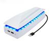 Ventola di Raffreddamento Superiore per PS5 Slim con Luce LED RGB Radiatore Host di Gioco Ventola di Raffreddamento Superiore Antipolvere per Console PS5 Slim