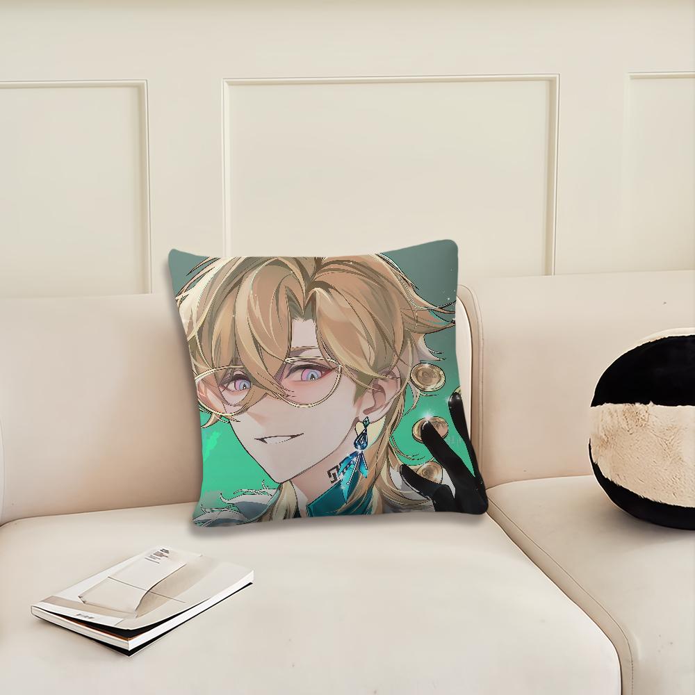 

Game Honkai Star Rail cool cushion cover Pillow Cover Decoration Room Home Sofa living Office Car Nordic Simplicity 12x12Inch
