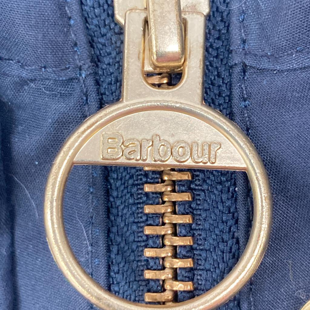 Barbour 1502075 Black Wax Durham Oiled Coat Coat 38 blackUsed