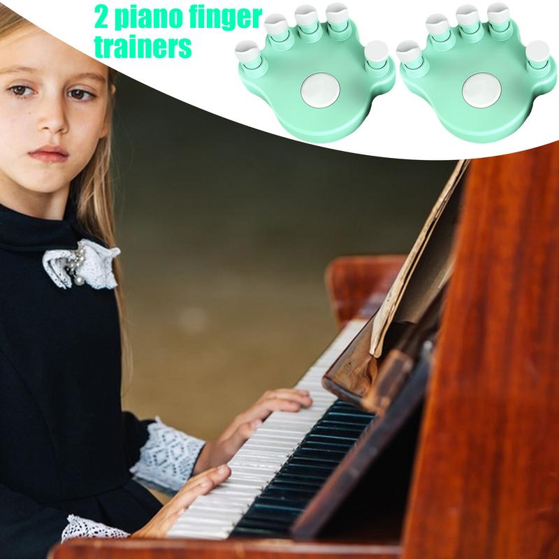 Guitar Finger Exerciser Finger Training Hand Grip Exerciser Piano Correctors Non-slip 2Pcs Orthotic Posture Correction Tool For