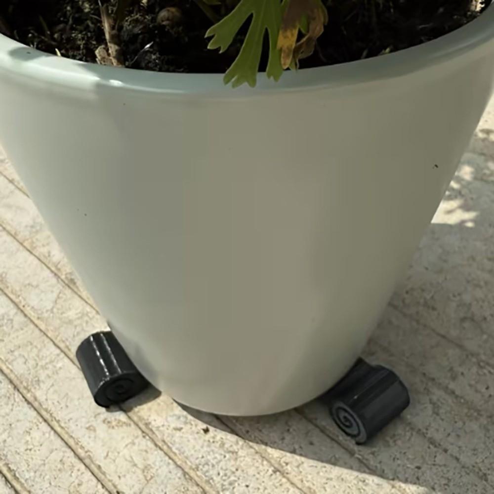 3Pcs 3D Printed Mini Cylindrical Plant Pot Risers Garden Non-slip Riser Stand  Greenhouse