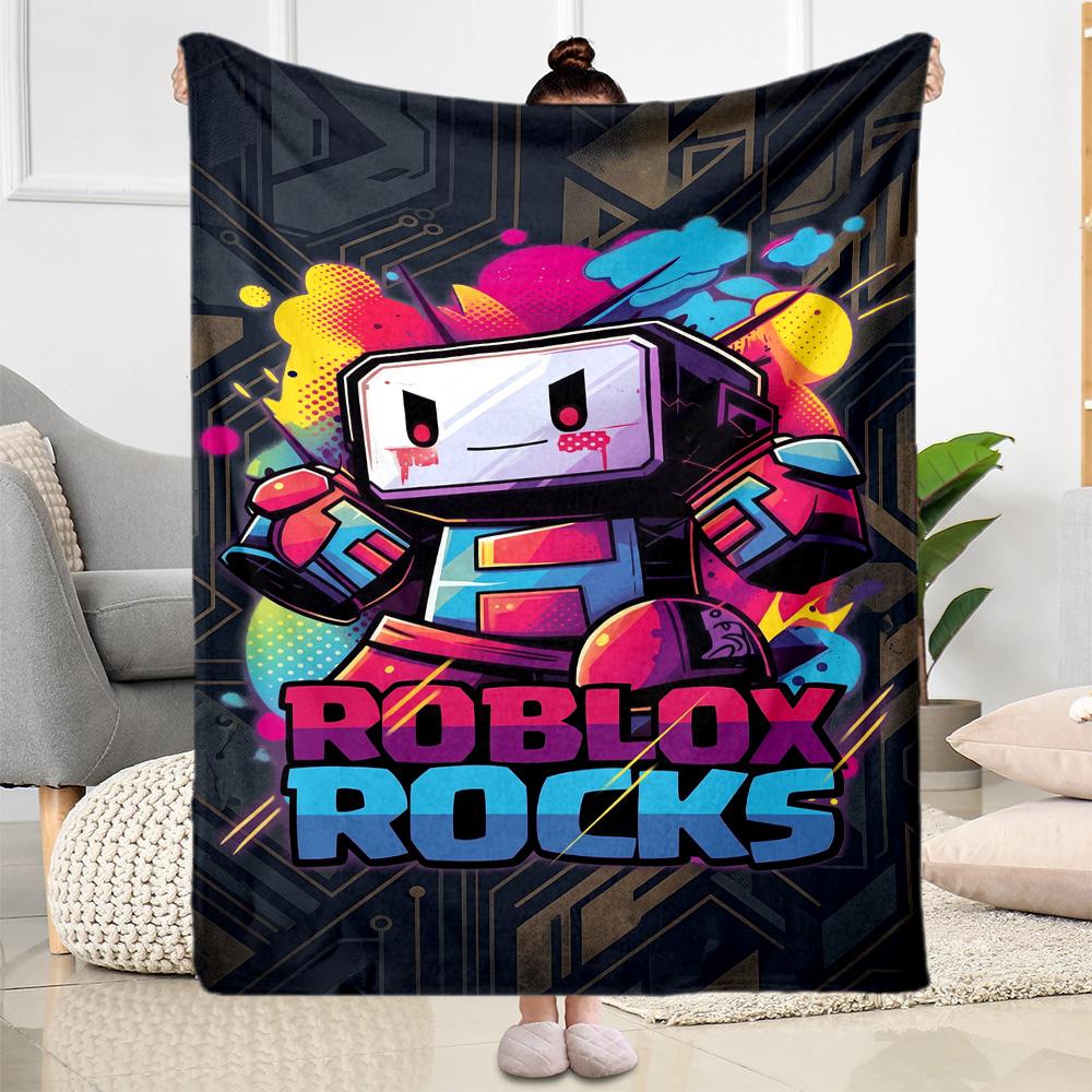 Roblox 419 Blanket Comfortable Suitable for Livingroom Chair Office for All Seasons Stylish Decor Ideal Gift for Friends Family Couples Picnic