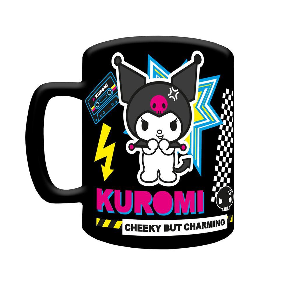 Kuromi Cheeky Punky Fluffy Mug