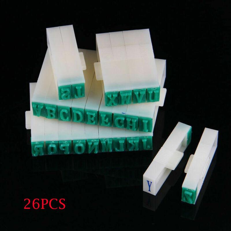 English Alphabet Letters Numbers Rubber Stamp Free Combination Diy Craft