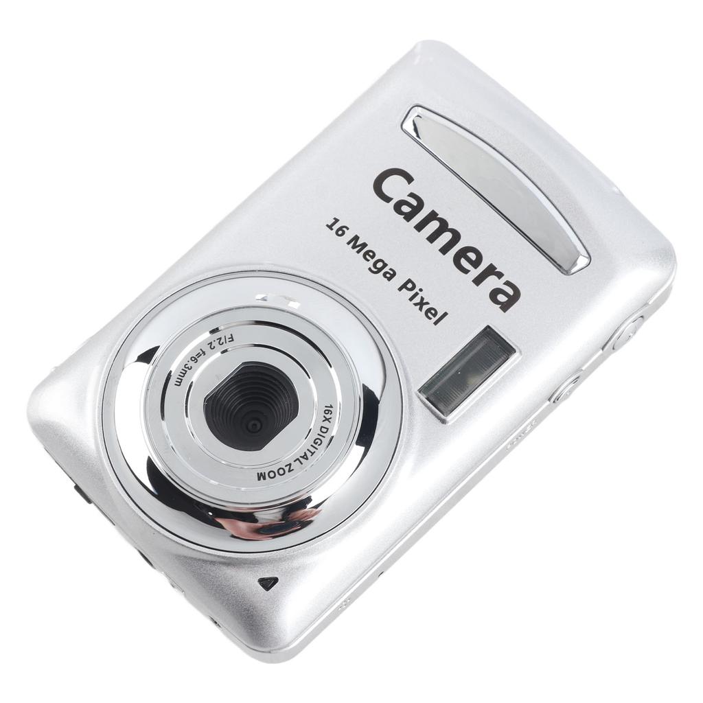 HD 1080P Digital Camera 16MP 2.4 Inch Color LCD Display Compact Small CCD Camera Support Up To 32GB Retro