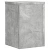 Vidaxl Podstawki Pod Doniczki, 2 Szt., Szarość Betonu, 25X25X35 Cm