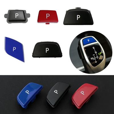 Car Gear Shift Lever Auto P Parking Button Cap Cover For BMW 3 5 7 X3 X4 X5 X6 Series E90 F30 F10 F01 F25 F26 E70 F15 F16