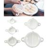 Dumpling Maker Dumpling Tools 5Packs with Different Sizes of Dumpling Mold, Perfect for Making Hand pies, Dumplings, Ravioli, Calzones, Dough Press