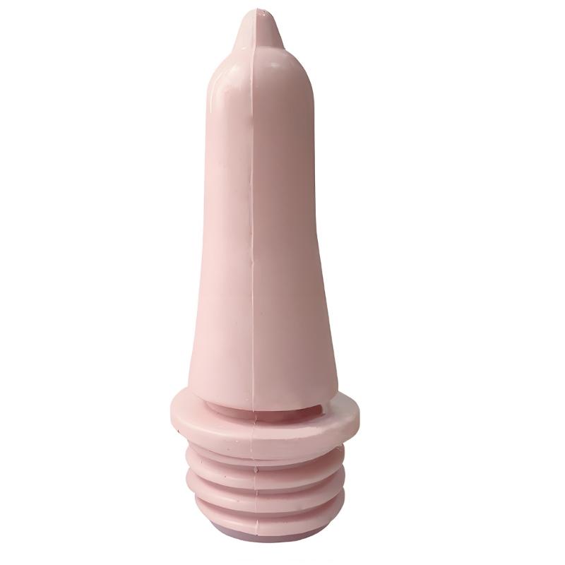 Calf Feeder Pacifiers Fixed Base Milk Bucket Nipple Soft Rubber Nipple Supplies Milk Nursing Feeder