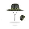 Outdoor Camouflage Mesh Bucket Hat Unisex Quick Drying Bob Caps Hip Hop Gorros Men Women Panama Cap Beach Fishing Boonie Sunhat