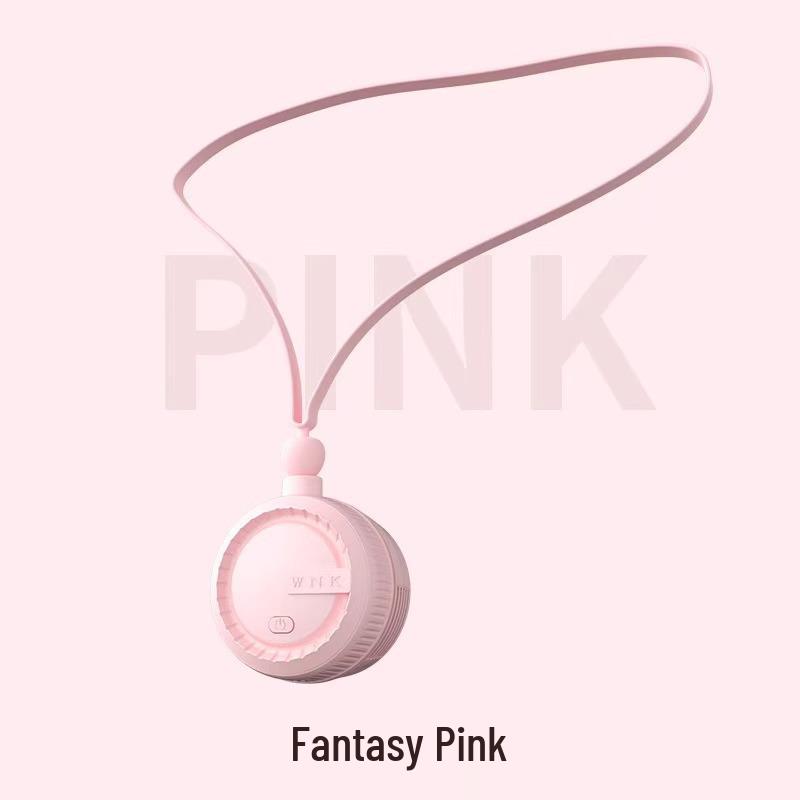 

Portable USB Rechargeable Neck-Hanging Mini Fan: Folding, Hands-Free, Powerful Desktop or Outdoor Use