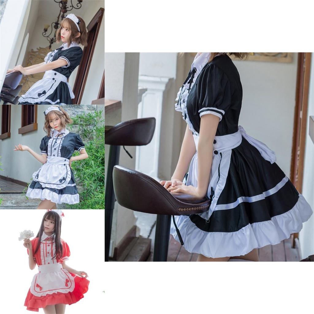 Cute And Stylish Alice In Wonderland Maid Costume For Cosplay And Anime Shows One-piece Design