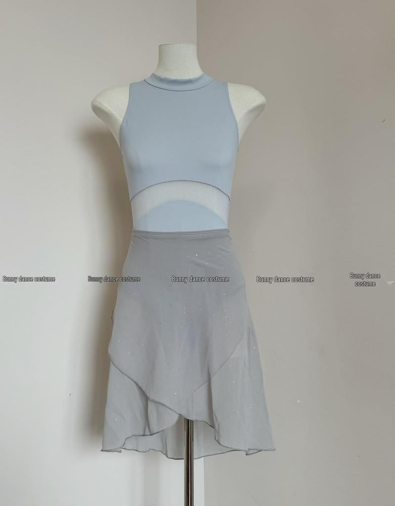 Women's Padded Hanbok Ballet Leotard for Dance, Art Exams, Yoga, and Performances.