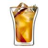 BODUM Glass Cup Tumbler ASSAM Double Wall Glass 250ml Set of 2 Heat Retention Cold Retention Double Walled Heat Resistant Glass Microwave Safe Oven
