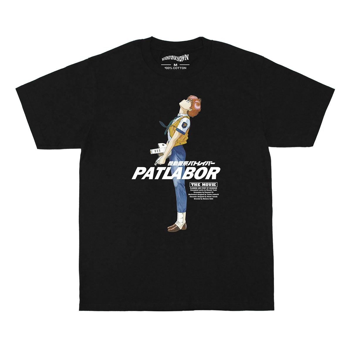 Mobile Police Patlabor TShirt Japanese Anime The Wolf Brigade Unisexs Clothing Short Sleeve Summer Cotton Printed Shirt S