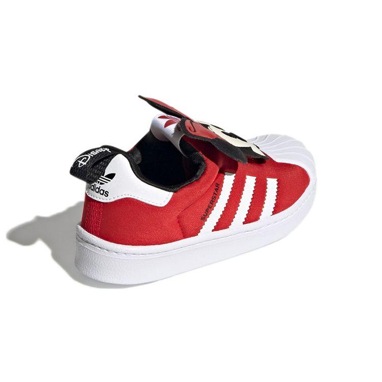 Disney X Adidas Superstar 360 Little Kid Minnie Mouse Kids Sneakers Red Vivid-Red Cloud-White Q46300