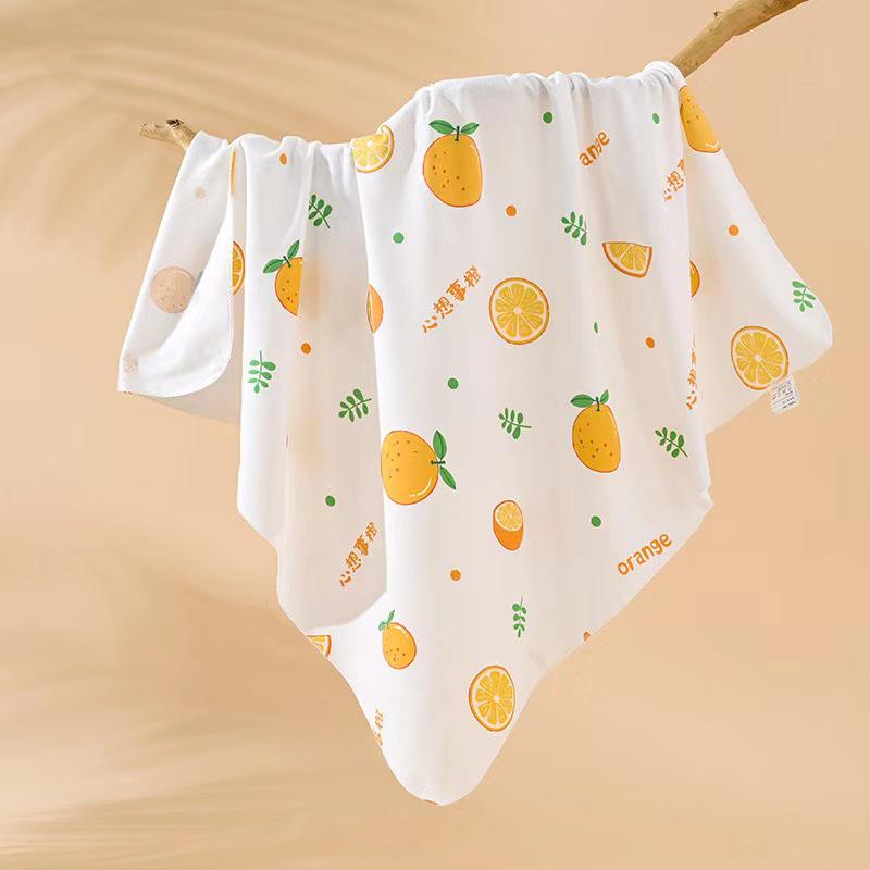Class A Pure Cotton Newborn Swaddle Blanket – Soft, Thin, Skin-Friendly, All-Season Wrap
