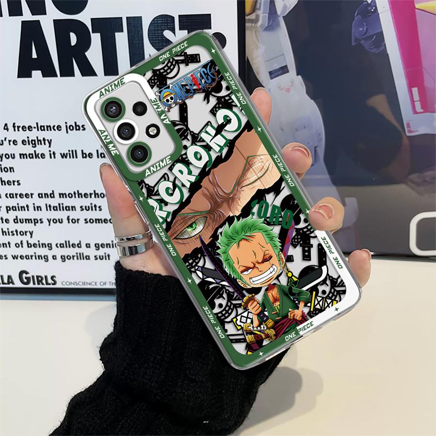 One Piece Luffy Soft Phone Cover Case for Samsung Galaxy A12 A50 A71 A52 A51 A72 A31 A16 A17 A52s A21s A32