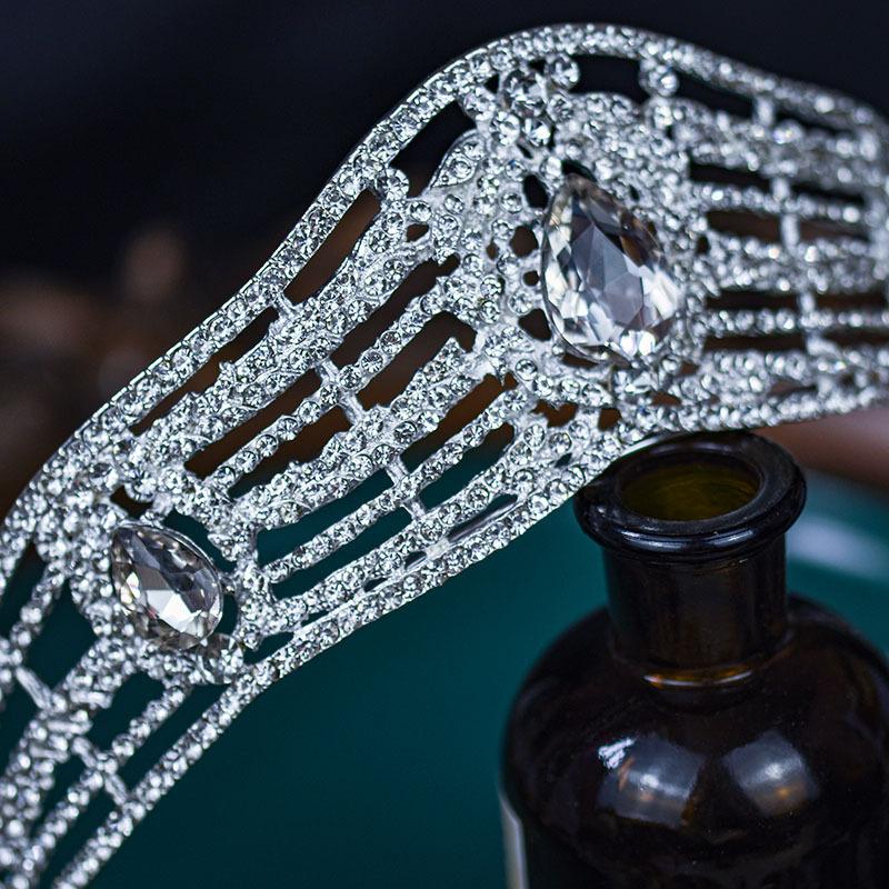 New Crown Crown Bridal High End Headwear Grand and Super Fairy Beautiful Birthday Girl Fairy Tiara Accessories for Women